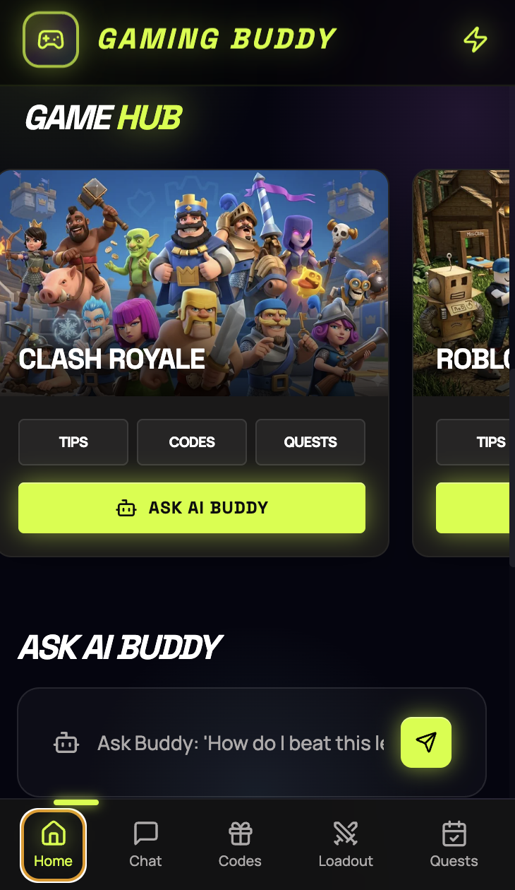 Gaming Buddy preview